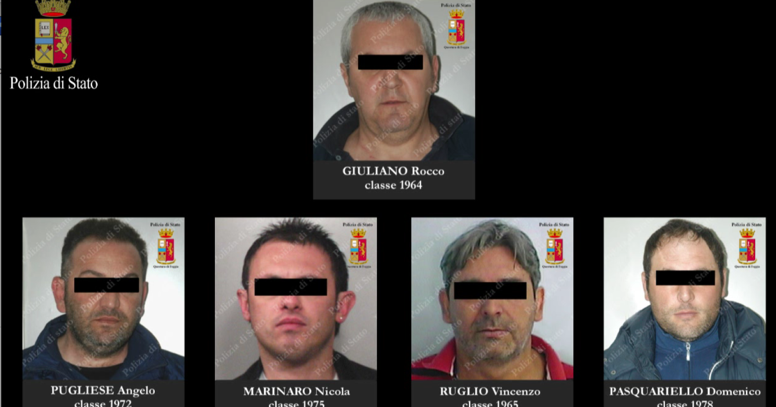 Rubavano auto da utilizzare negli assalti ai blindati: 5 arresti a Cerignola