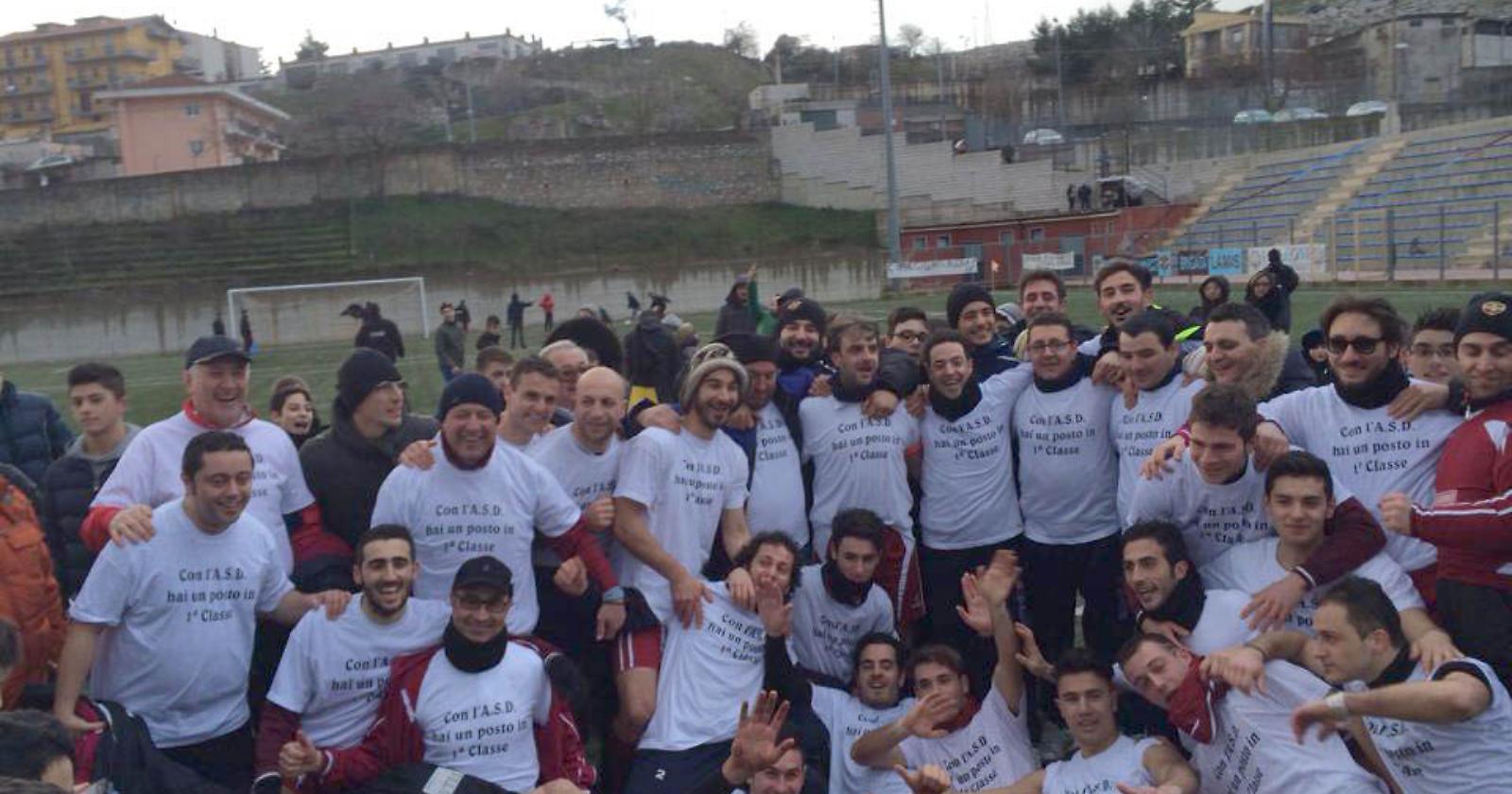 Sette gol e parte la festa: l'Asd San Marco approda in Prima Categoria