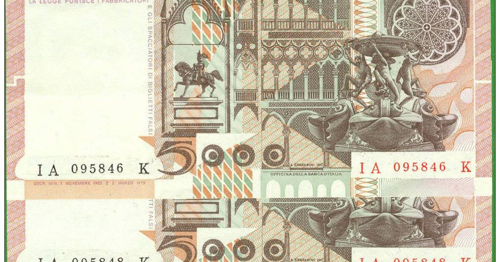 Oggi, 3 marzo 1979, entra in circolazione la banconota da 5.000 lire con il Rosone della Cattedrale di Troia
