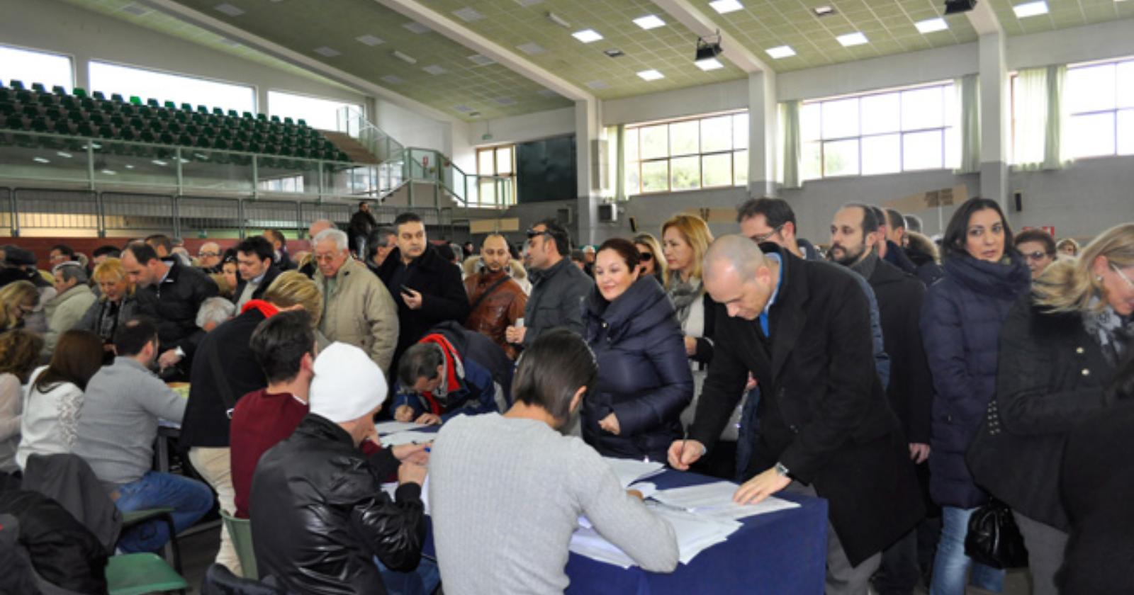 Il centrosinistra supera i 9mila votanti alle elezioni Primarie di Foggia