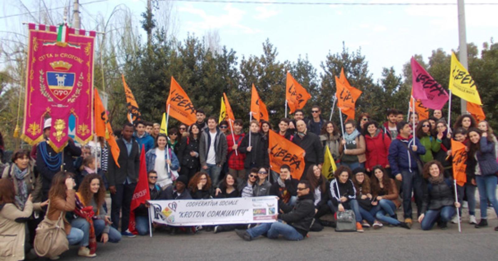 A Roma per Libera l'urlo degli studenti foggiani contro le mafie