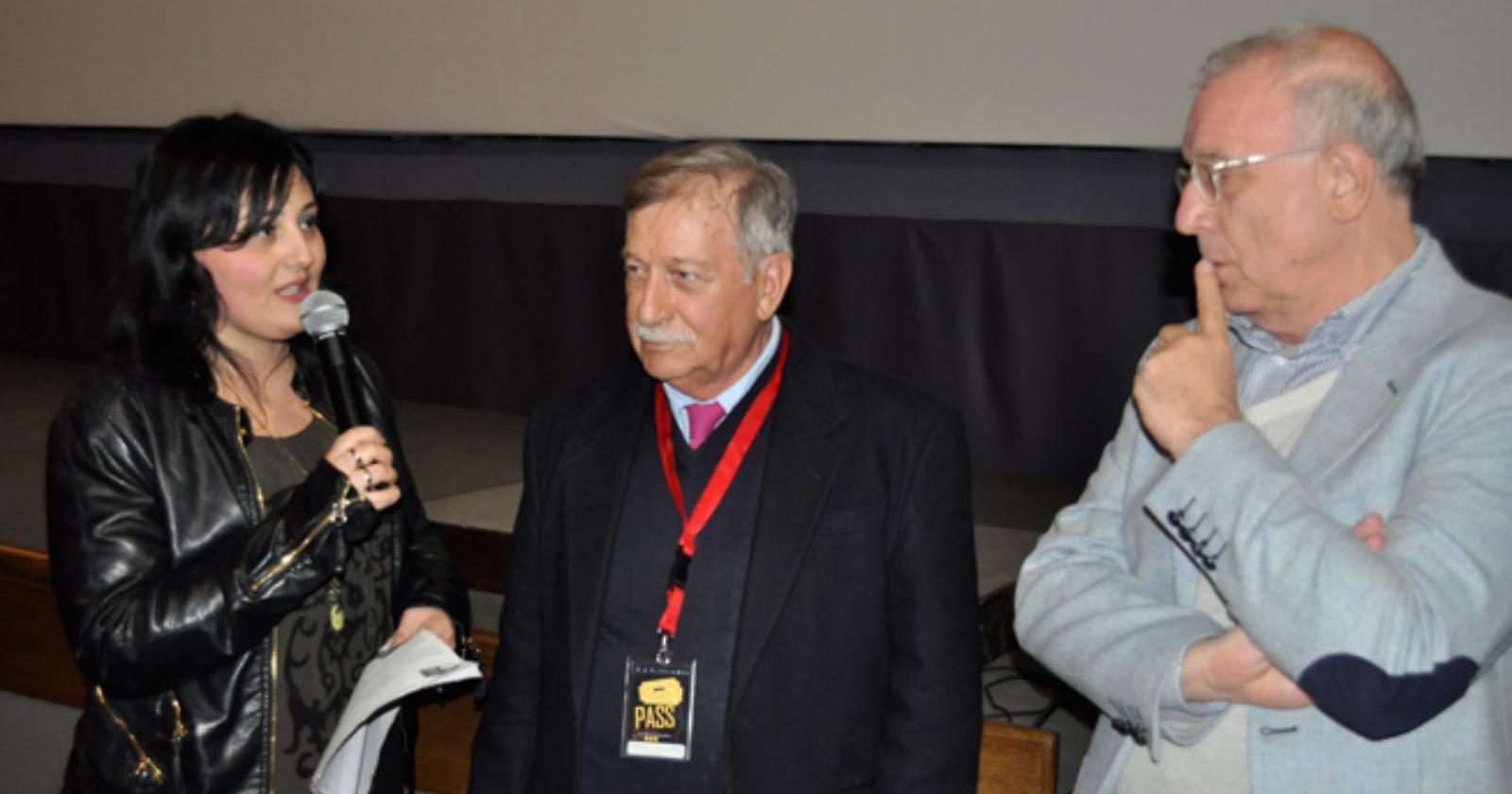 Ferruccio Castronuovo, "spalla" di Fellini, tiene a battesimo il Festival del Cinema Indipendente