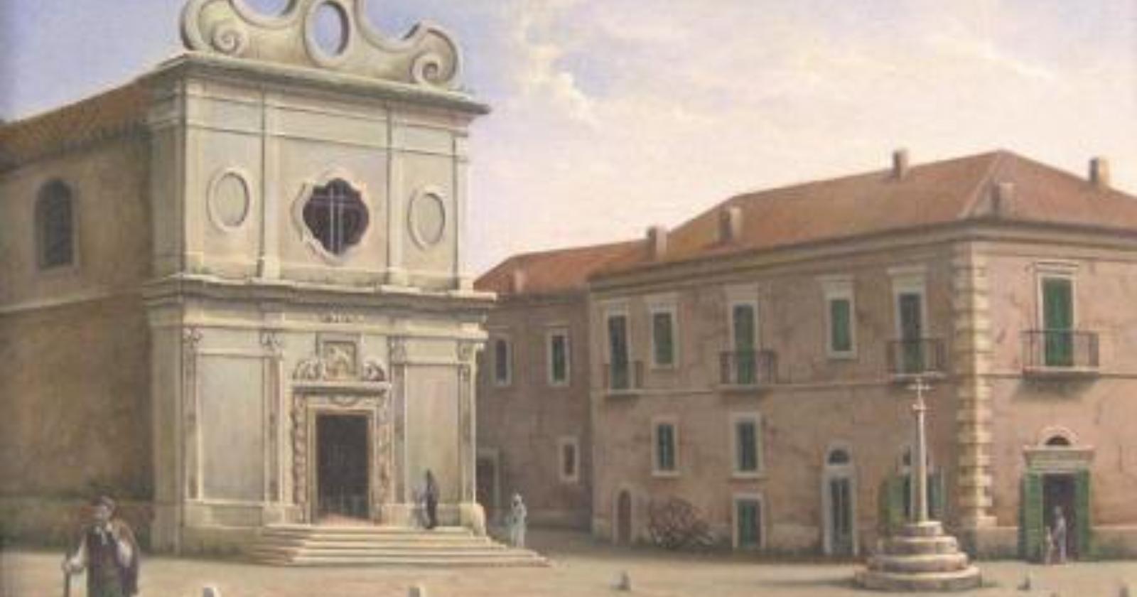 Oggi, 1 aprile 1731, la Madonna dei Sette Veli trova riparo nella Chiesa di S. Giovanni Battista: l'unica indenne dal terremoto