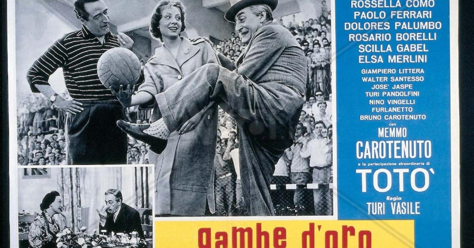 Oggi, 15 aprile 1958, a Cerignola si concludono le riprese di "Totò gambe d'oro"