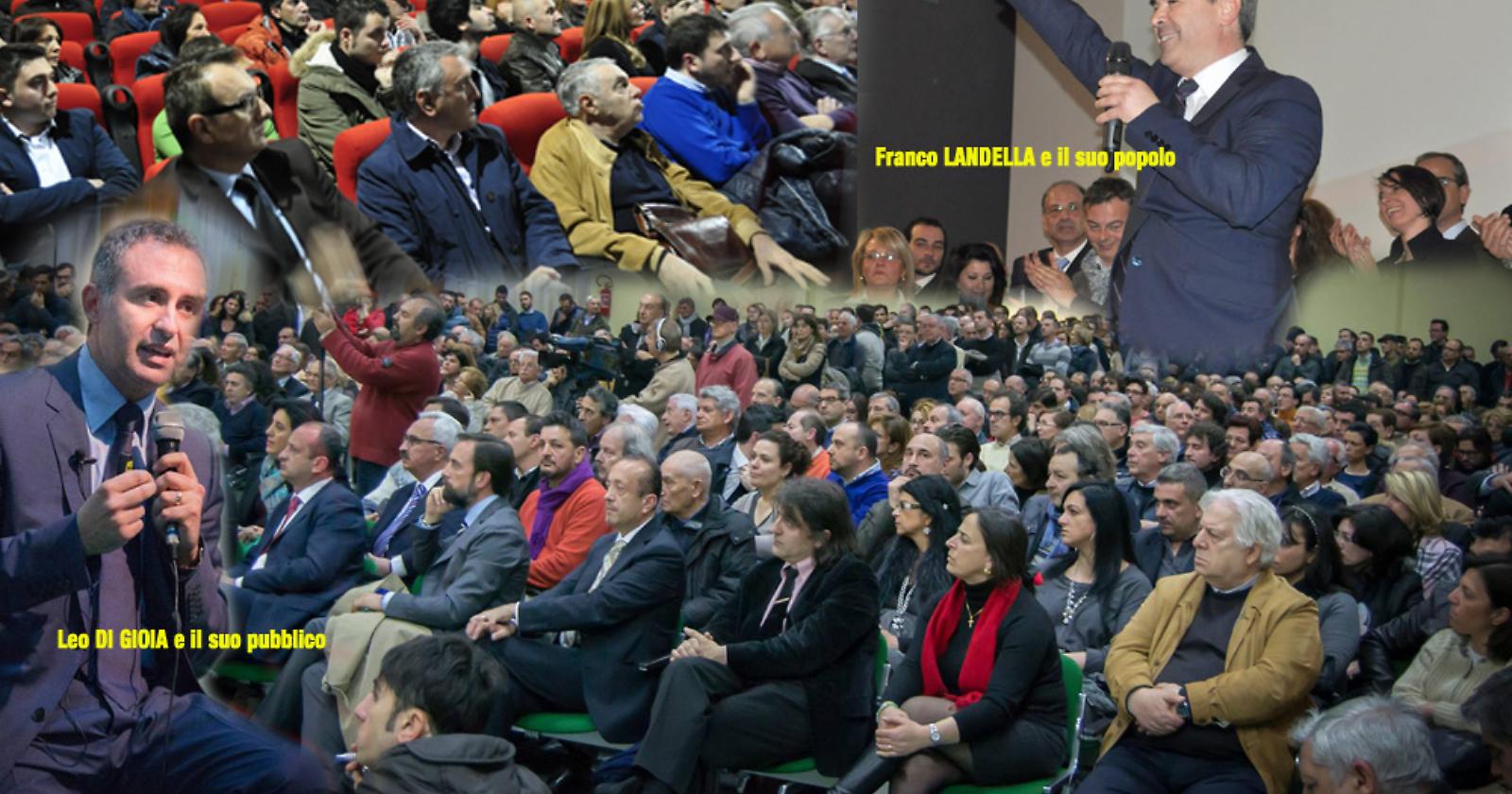 Leo aduna le truppe e in Fiera ne conta 800. Solo con la sua lista, Franco ne mostra 400 e ancora non schiera l'esercito