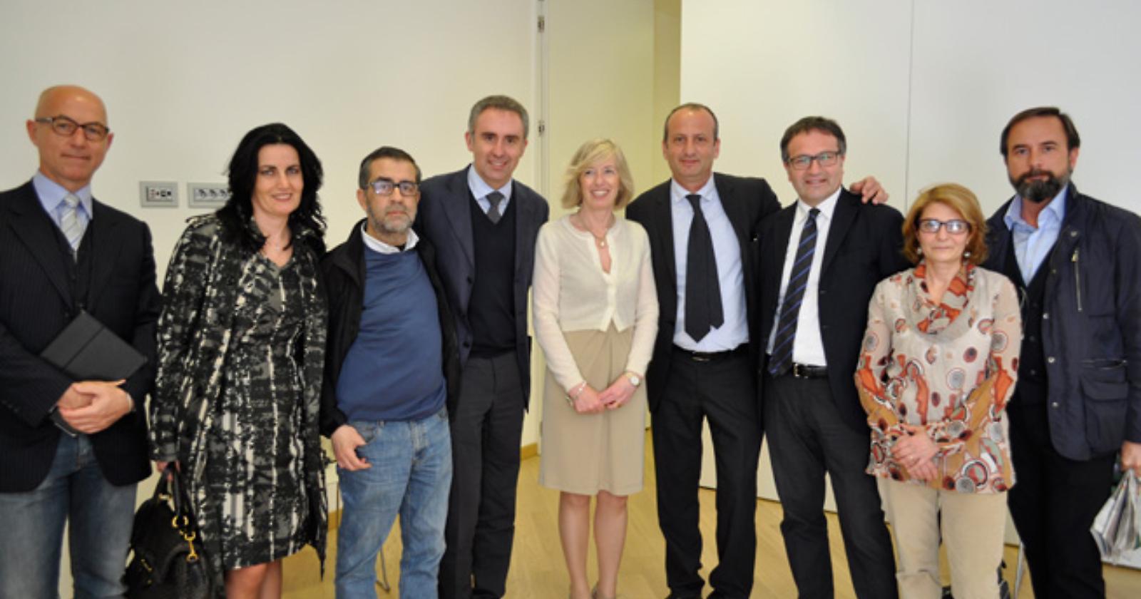 Leo e la visita "a domicilio" del Ministro Giannini, grazie a Rosario Cusmai