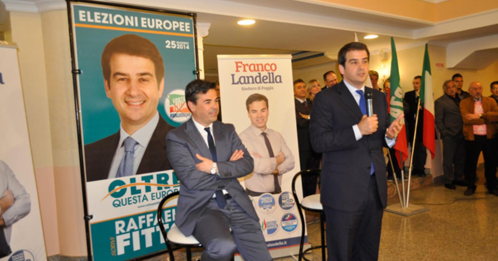 Fitto e Landella "dilagano" a Foggia: la città e l'Europa sono una conquista possibile