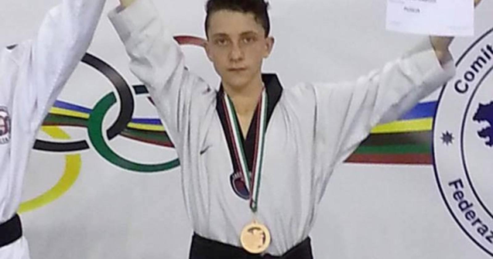 Sara, Morena e Francesco sul podio dell’Olympic Dream Cup
