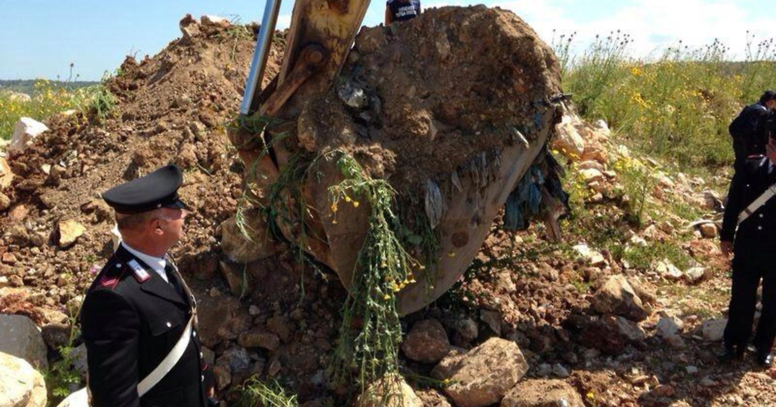 Operazione Black Land: sequestrata la cava di Bianchi