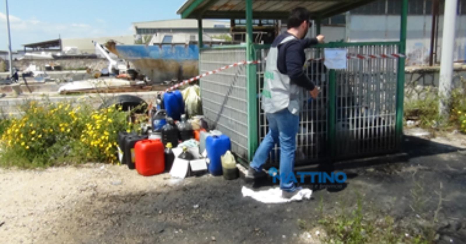 Rifiuti, sequestrate quattro isole ecologiche a Margherita di Savoia