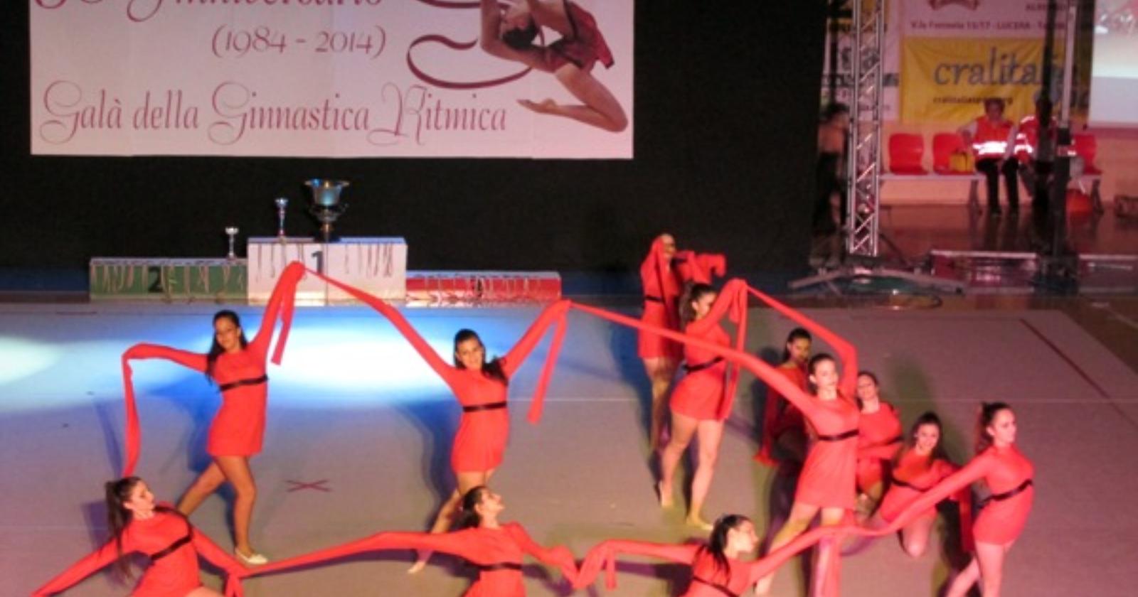 La Ginnastica Luceria spegne trenta candeline 