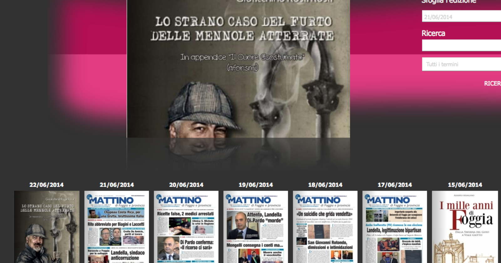 Per 1 libro a 1 euro della domenica de "Il Mattino" c'è "Lo strano caso del furto delle mennole atterrate"
