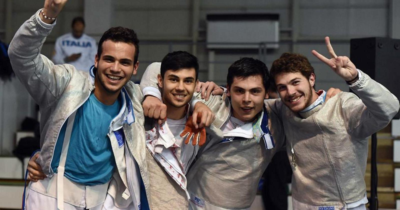I Francesco della sciabola foggiana, due ragazzi "d'oro": sono campioni europei a squadre under23
