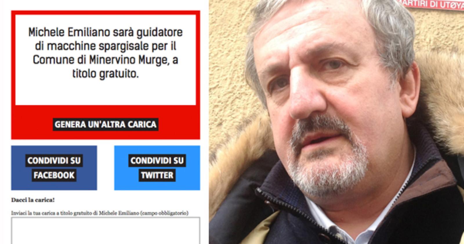 SEL Puglia "sputtana" Michele Emiliano sugli incarichi che si fa dare a go-go