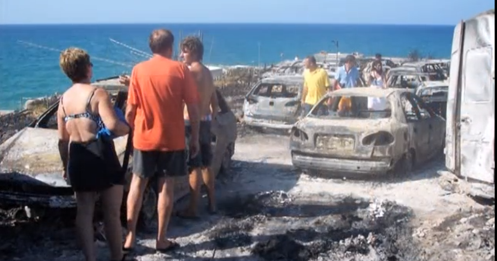 Oggi, 24 Luglio 2007, l'inferno di fuoco che fece ribollire il mare a Peschici nella baia San Nicola