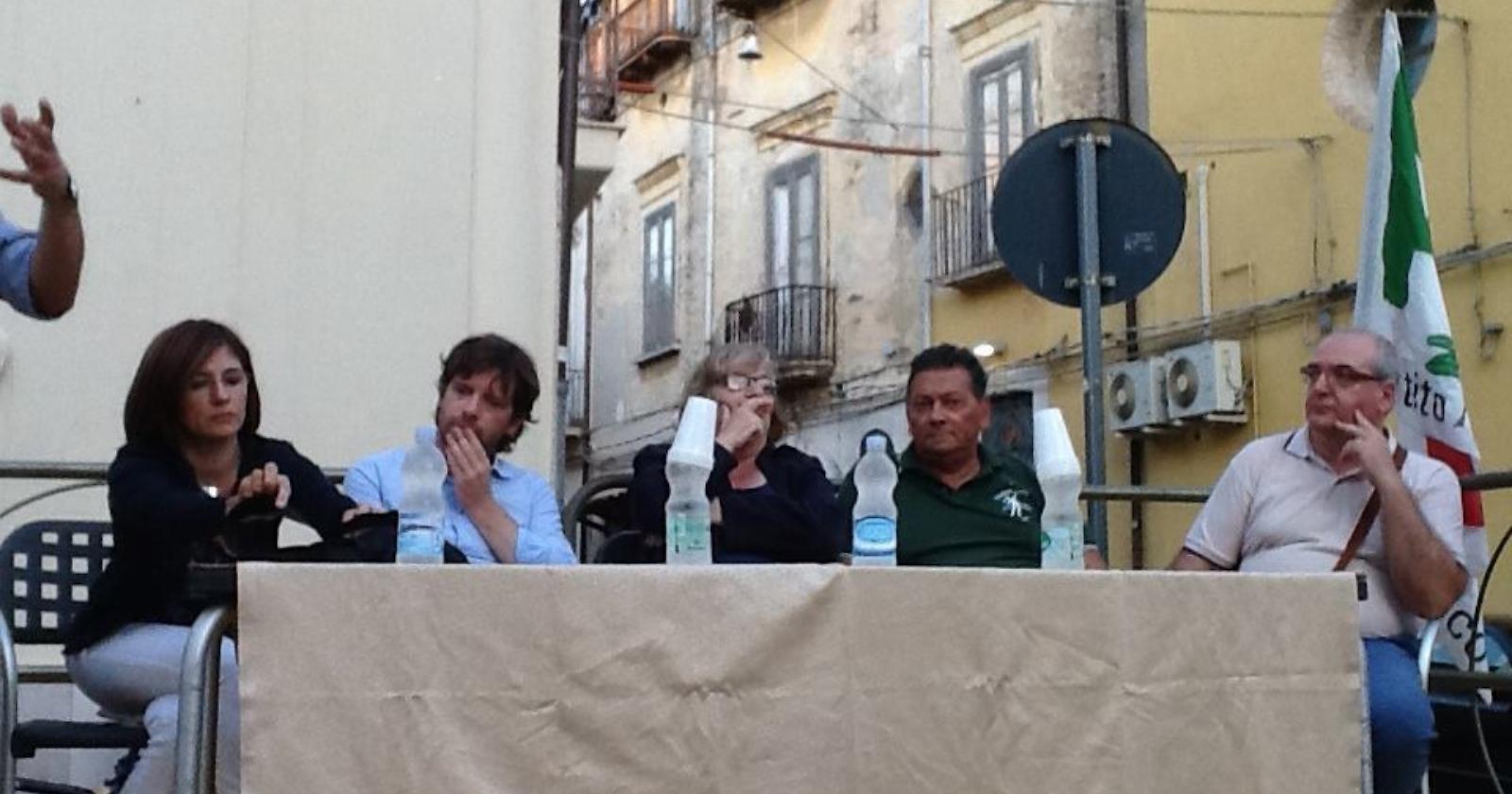 Il confronto a S. Severo con Civati, la Gentile e Marino