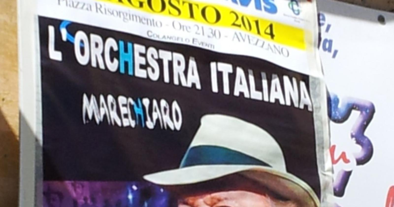Ad Avezzano s'inventano il concerto con Arbore, ma è una bufala