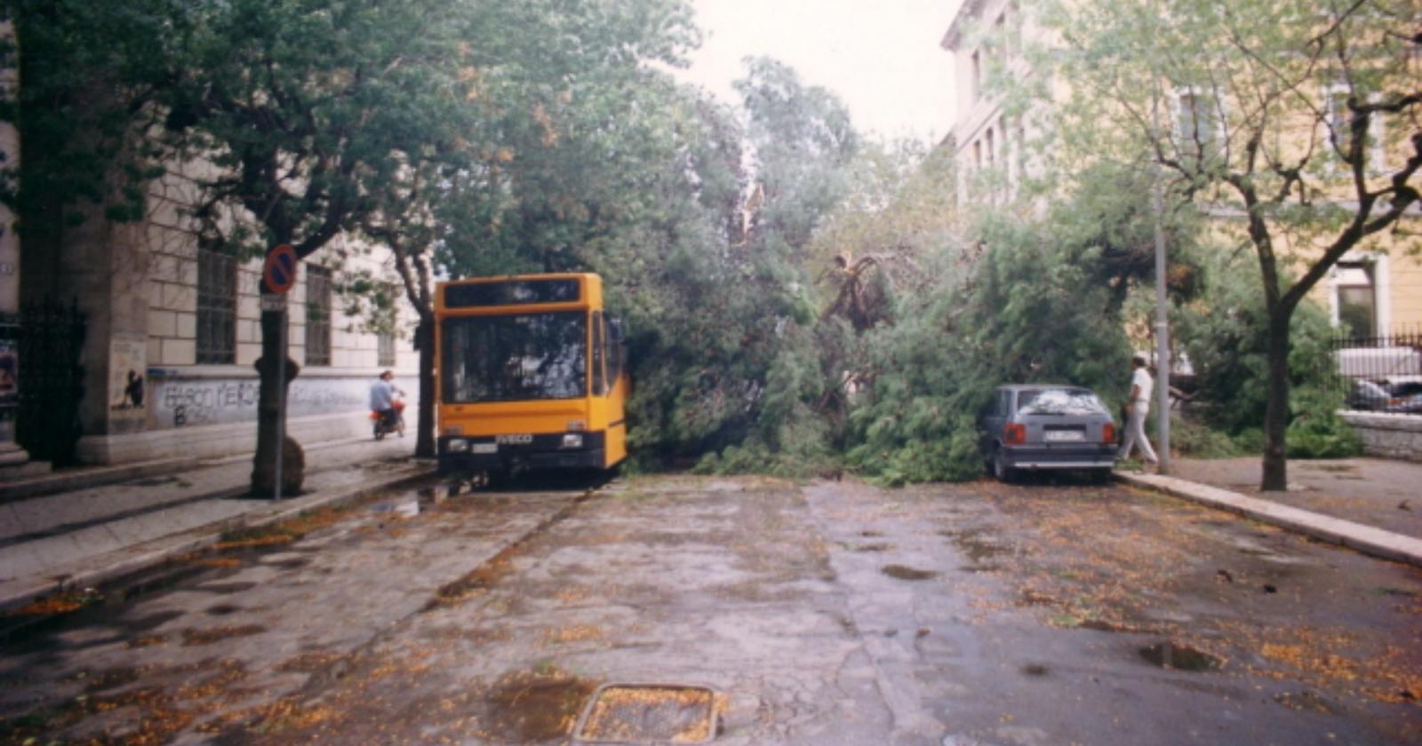 Oggi, 25 agosto del 1994, un tifone travolge Foggia e provincia: un morto e sessantacinque feriti. Sembrava l'Apocalisse