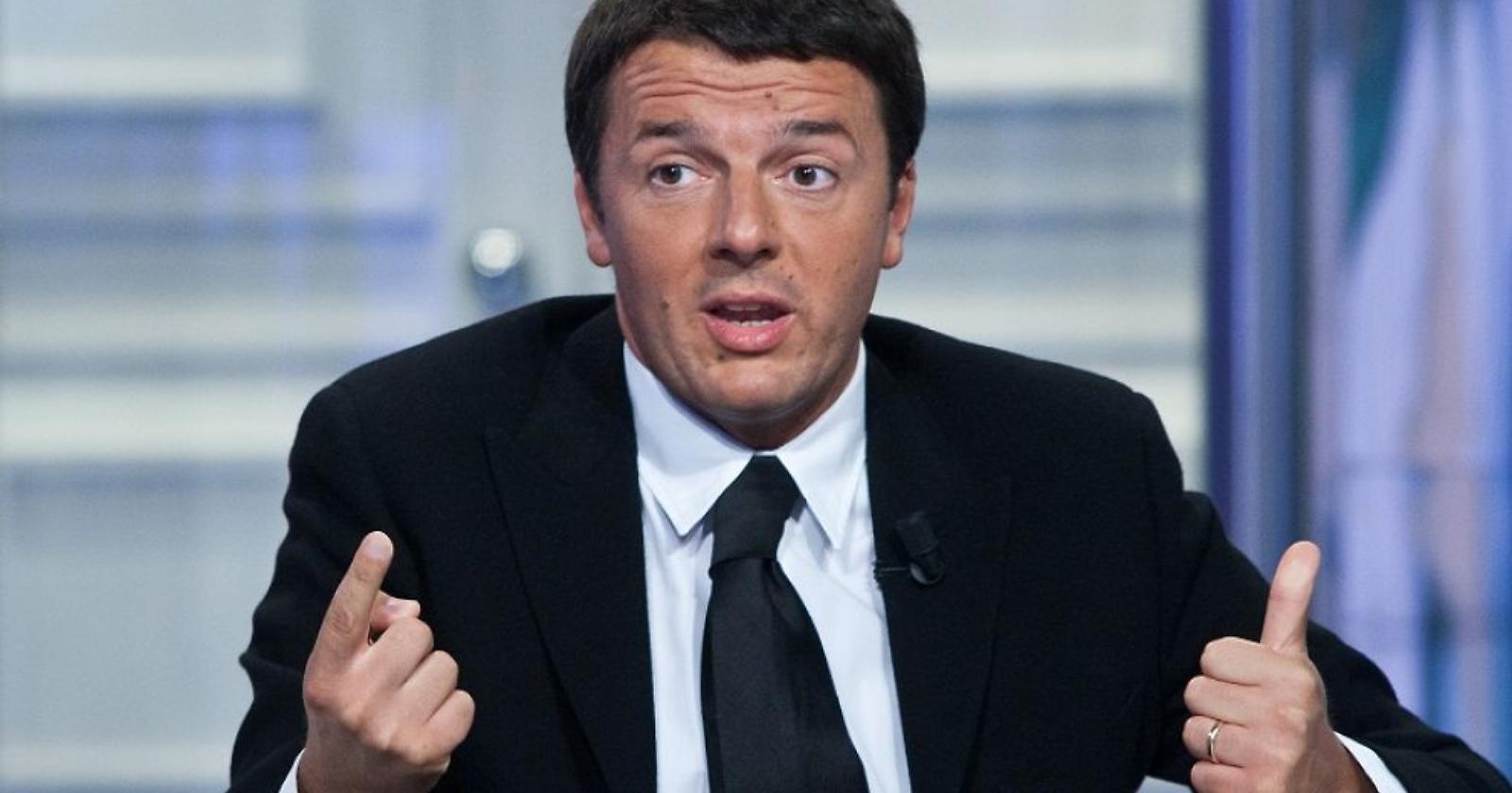 Matteo Renzi sabato a Foggia 
