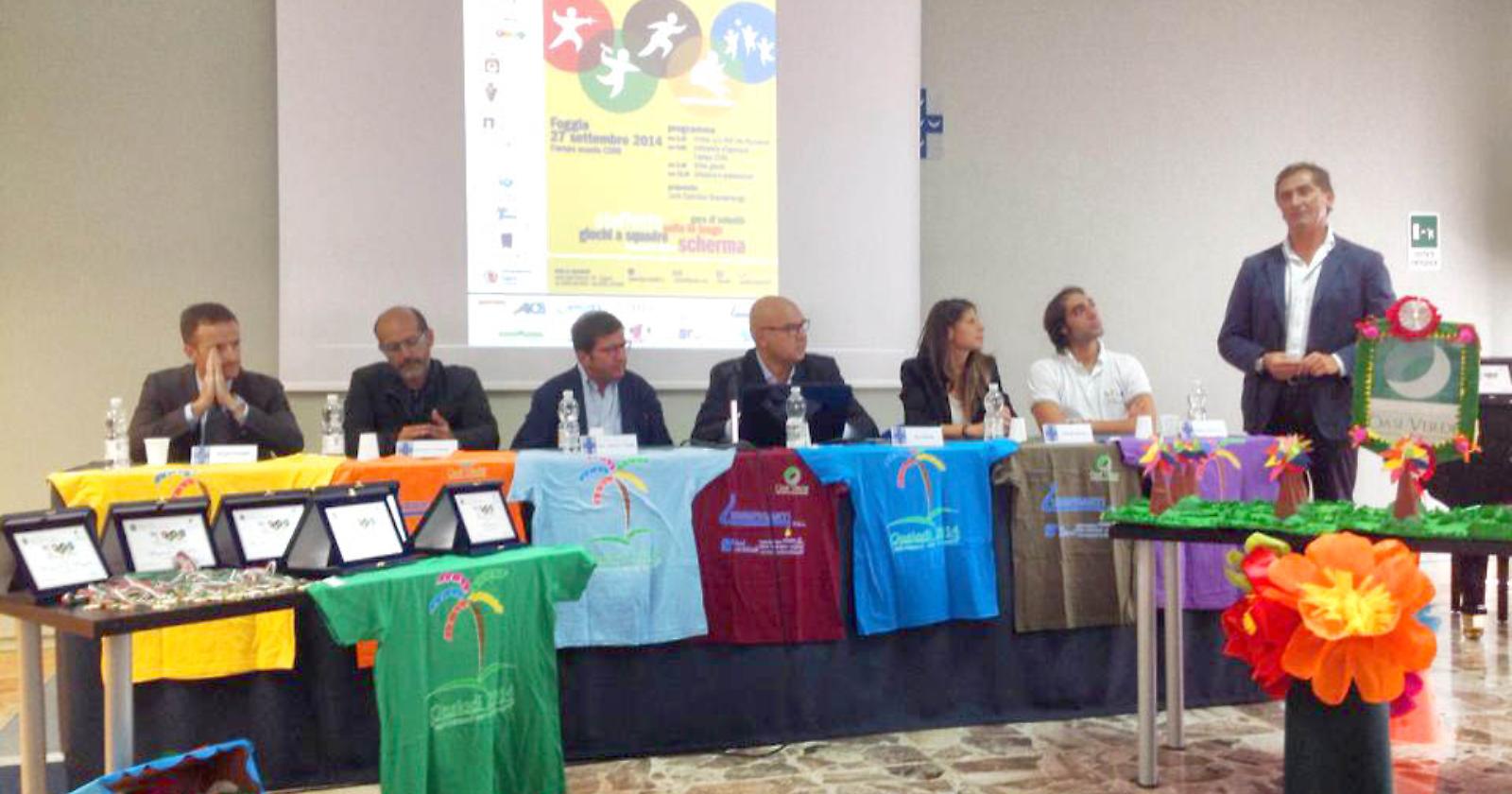 Salviamoci con lo sport: ecco l'obiettivo delle "Oasiadi 2014"