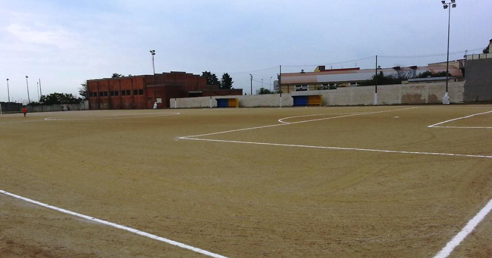 Apricena da oggi può pensare "in grande": lo stadio "Garibaldi" ha l'agibilità completa