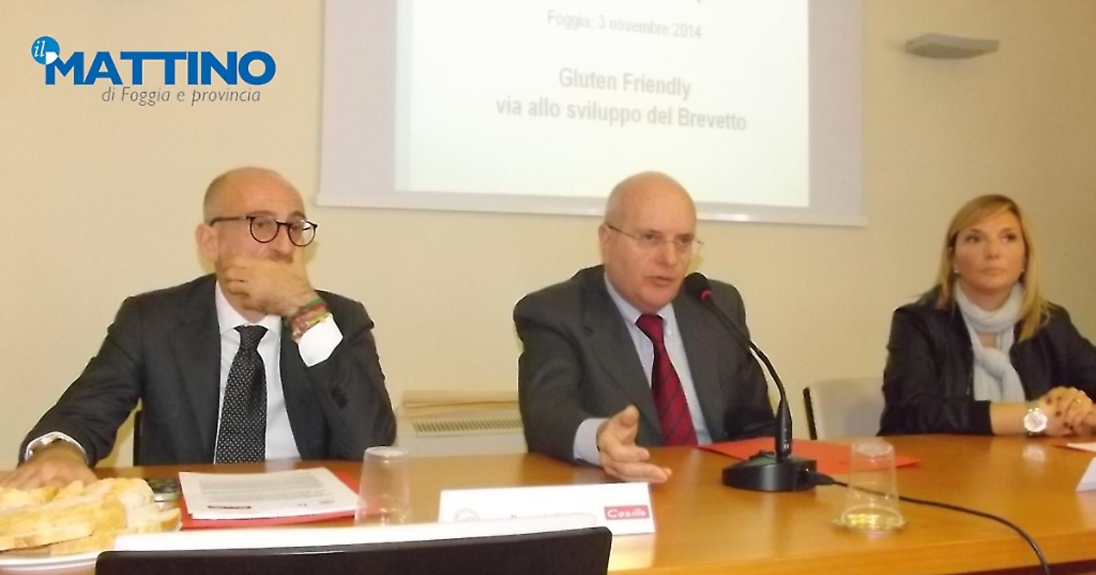 L'importante leva del gruppo Casillo con cui UniFg solleva al mondo la nascita del glutine che farà rivivere i celiaci