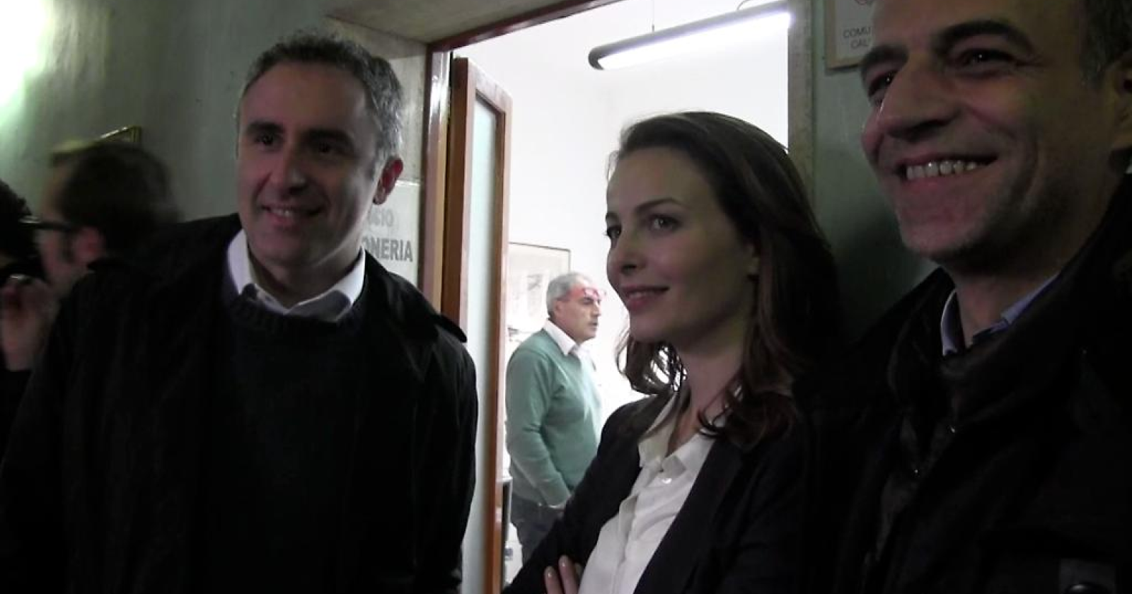 Leo Di Gioia "protagonista" con Violante Placido della fiction "Questo è il mio paese" girata a Vico del Gargano