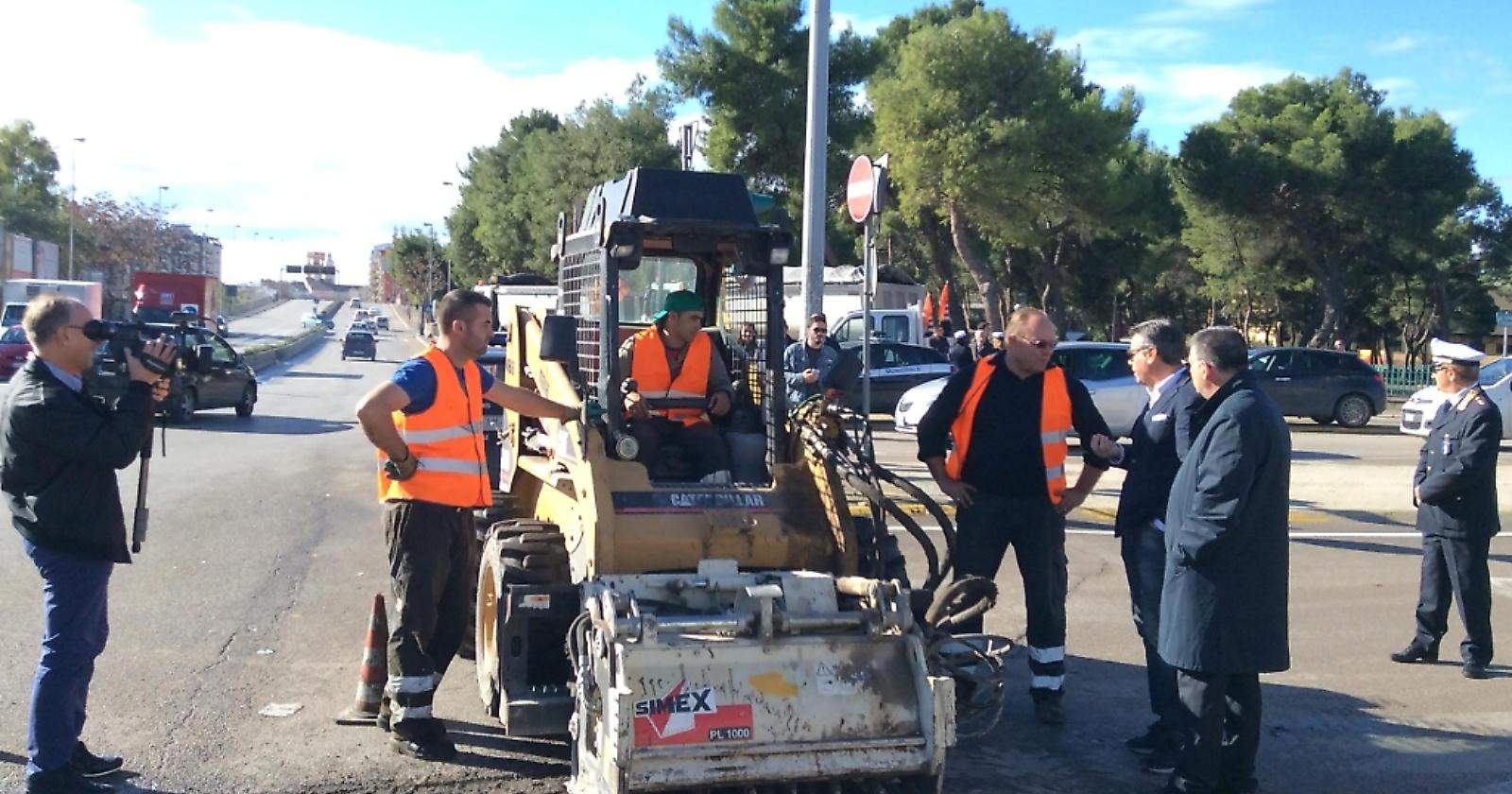 Foggia, domani l'asfalto di corso Garibaldi e dal 29 gli interventi su viale Fortore