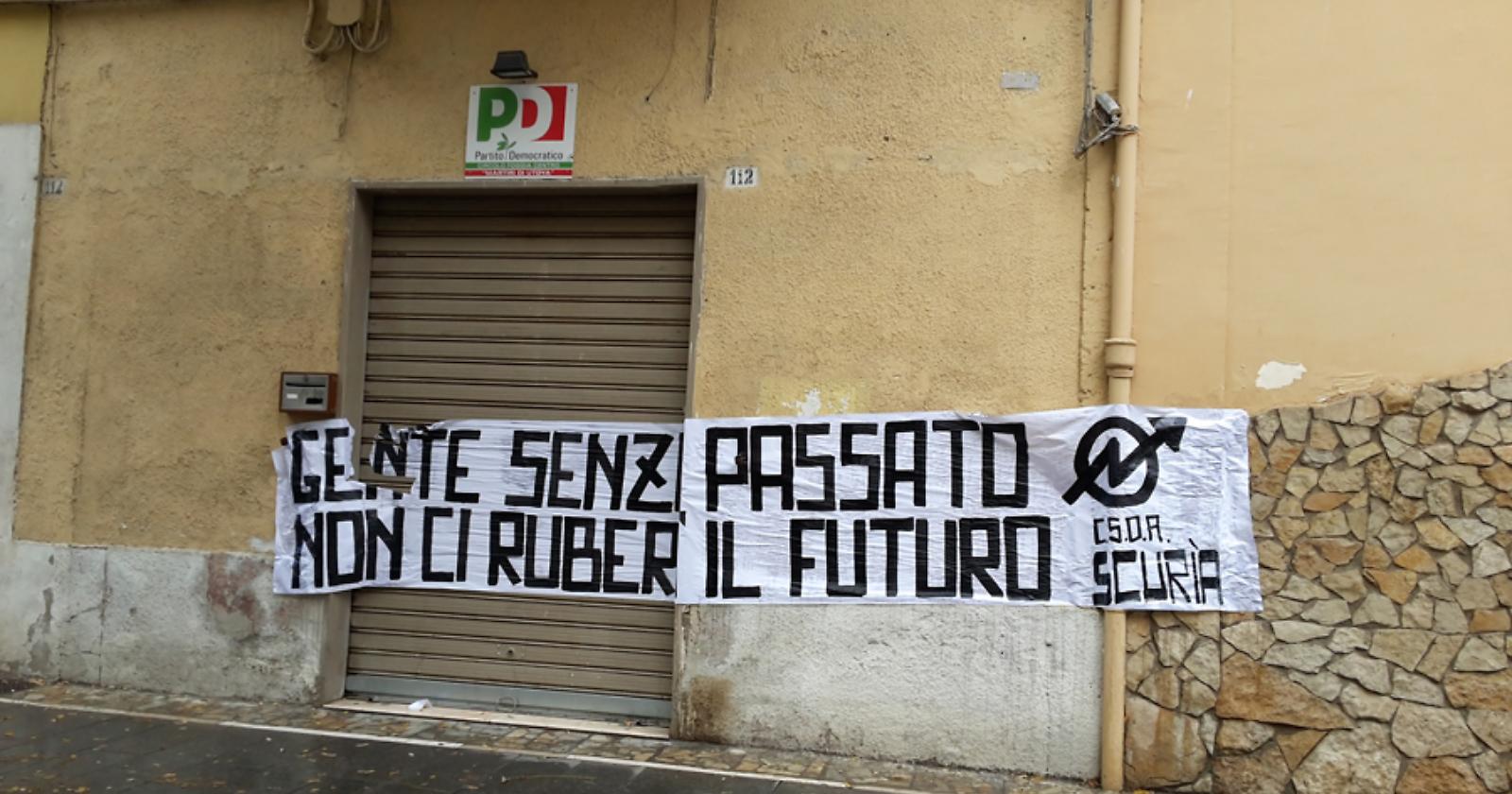 Scalfarotto fa il "fascista" con i "compagni" dello Scuria