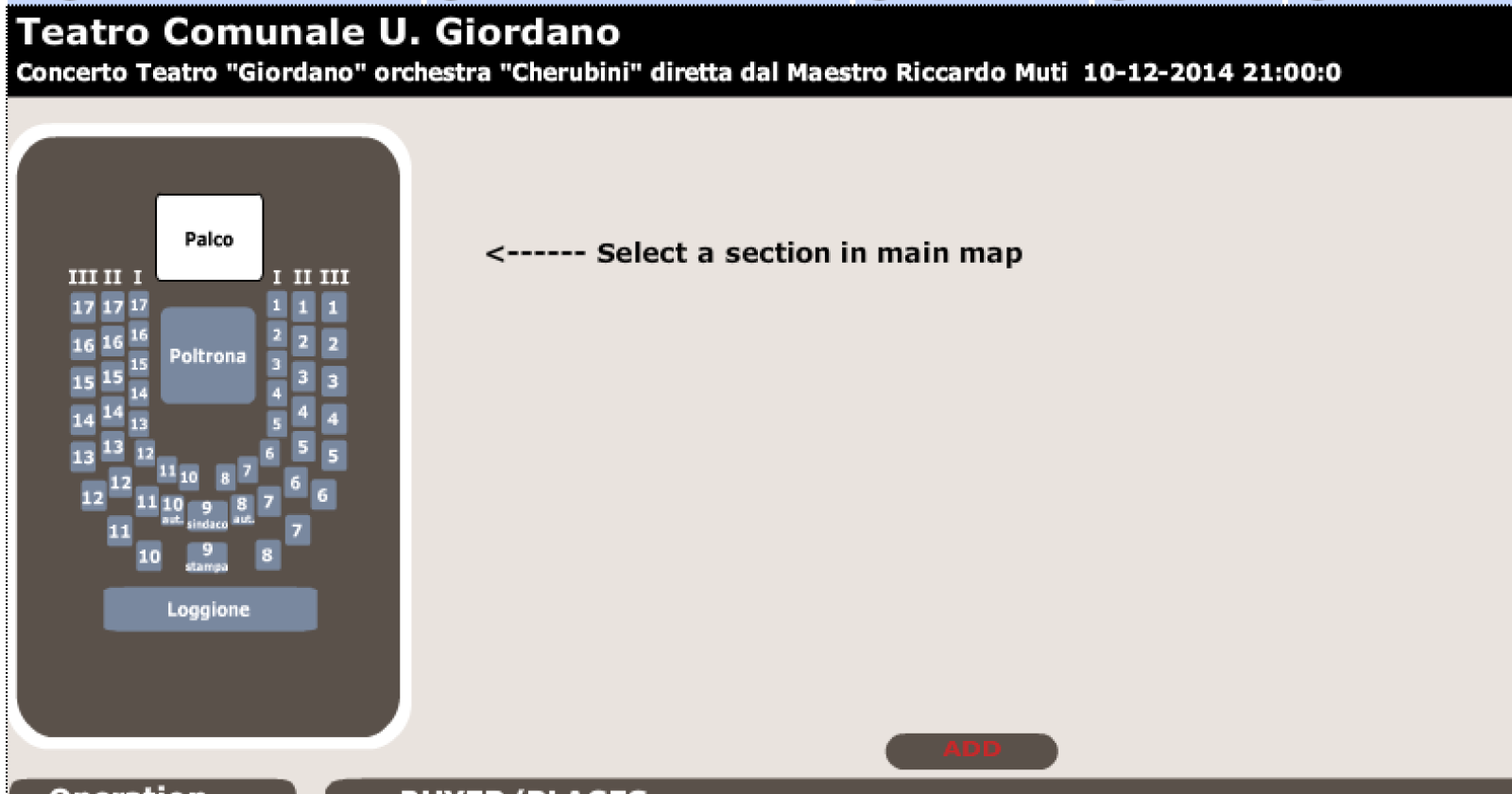 Al Giordano Muti va via come il pane, Bookingshow inadeguato a gestire l'evento