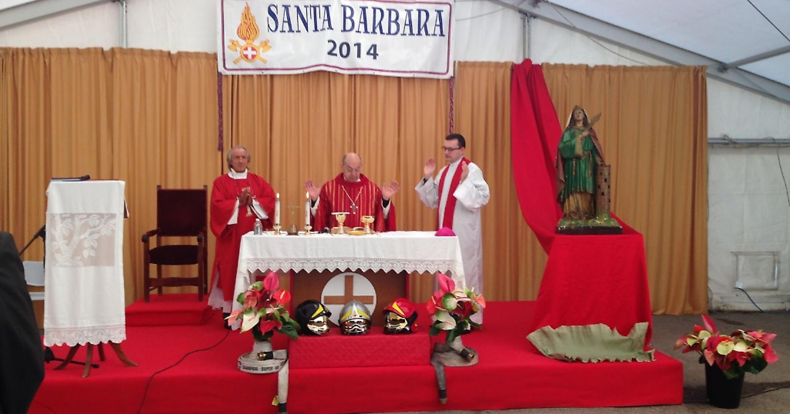 Santa Barbara: i Vigili del Fuoco festeggiano la propria Santa Patrona