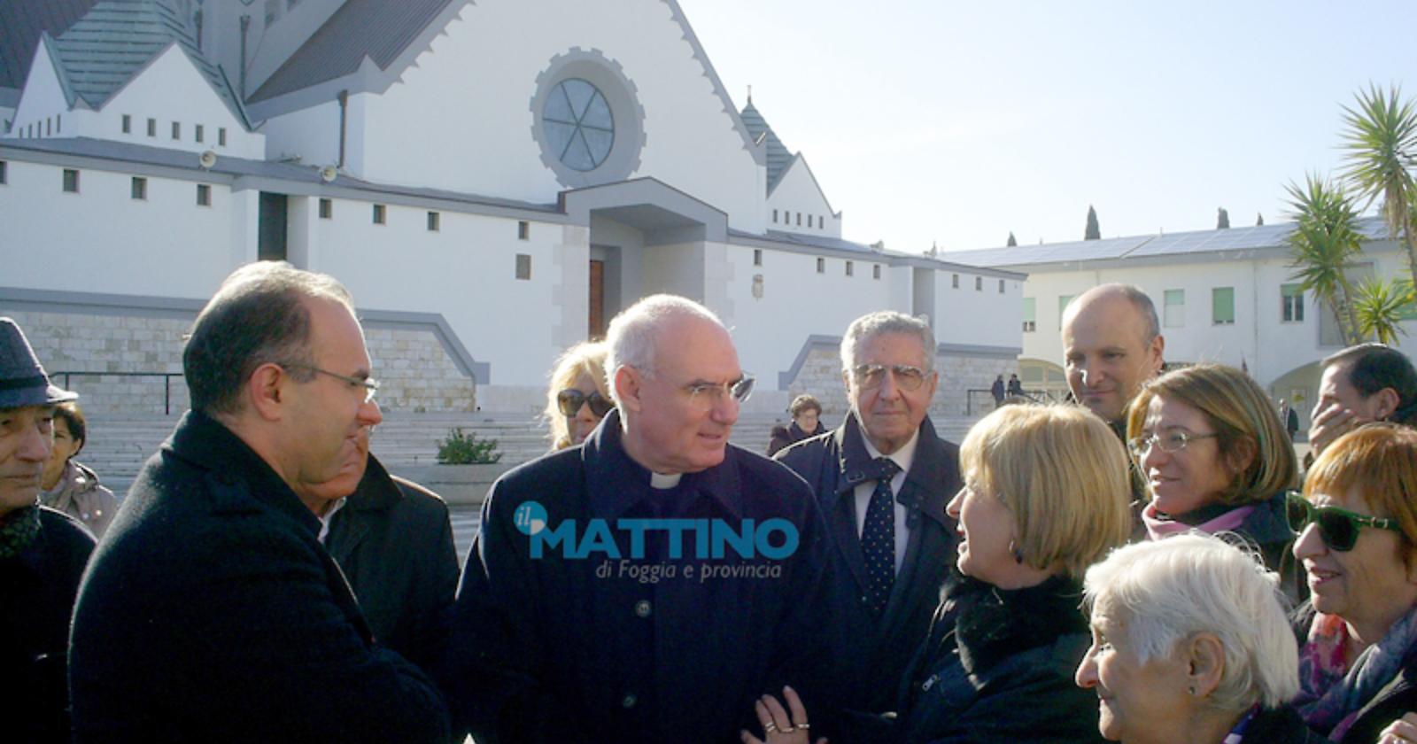 Il nuovo Arcivescovo Pelvi è arrivato a Foggia "smarcando" tutti: sceglie l'Incoronata per il suo ingresso in città 