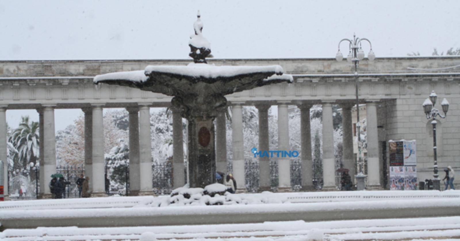 Oggi, 15 dicembre 2007, Foggia si risveglia sotto 20 cm di neve: così non accadeva da vent'anni. Ecco le FOTO