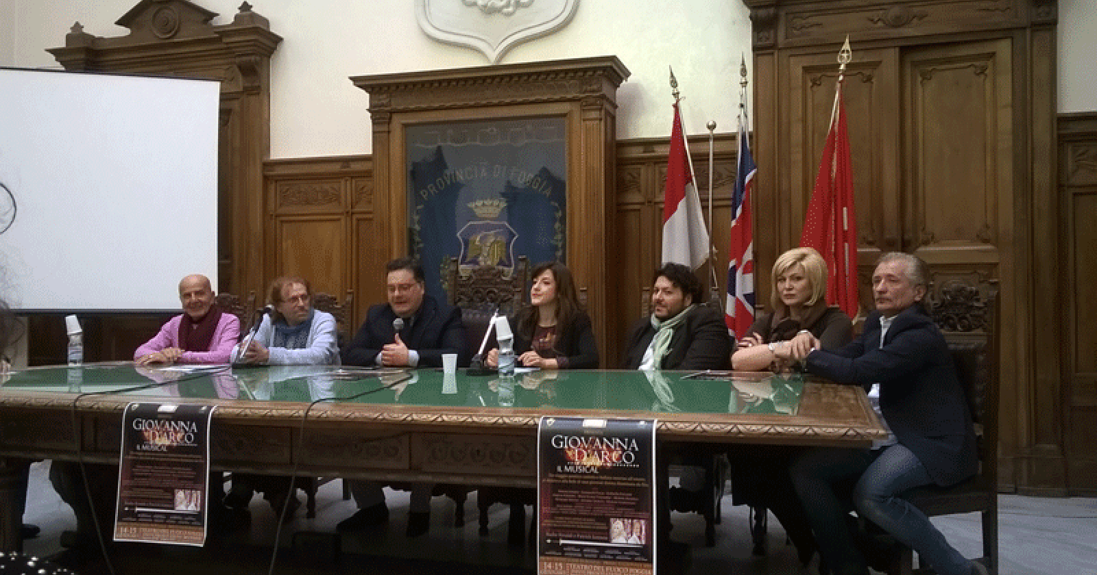 Giovanna D'Arco solleva voci e polemiche anche a Foggia