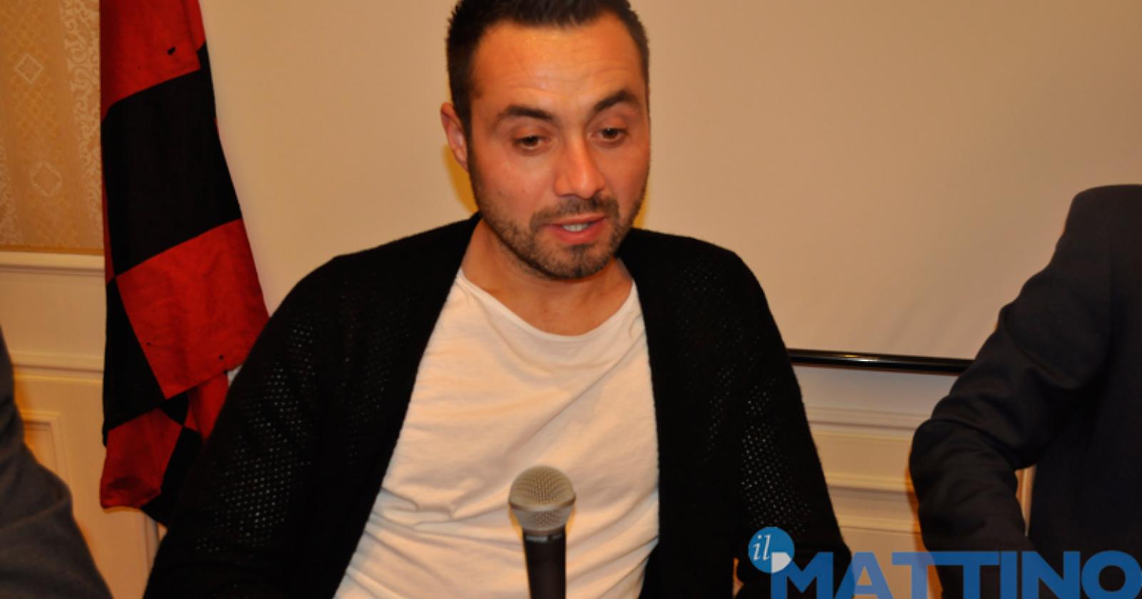 De Zerbi amareggiato: «Verile non lo sento da tre settimane, mi fido solo della squadra e di Di Bari»