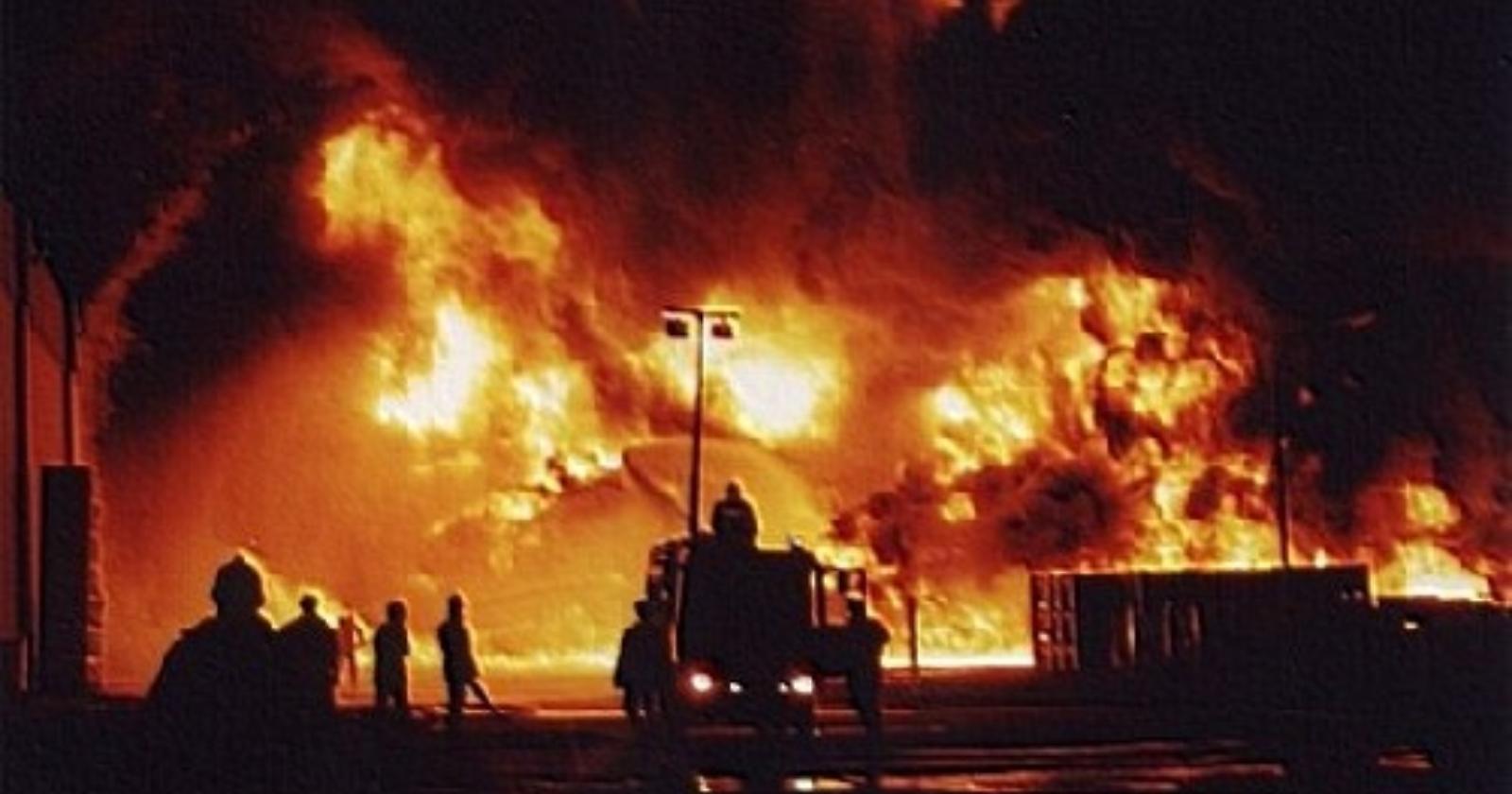 Ortanova: in fiamme il deposito giudiziario alla periferia del paese 