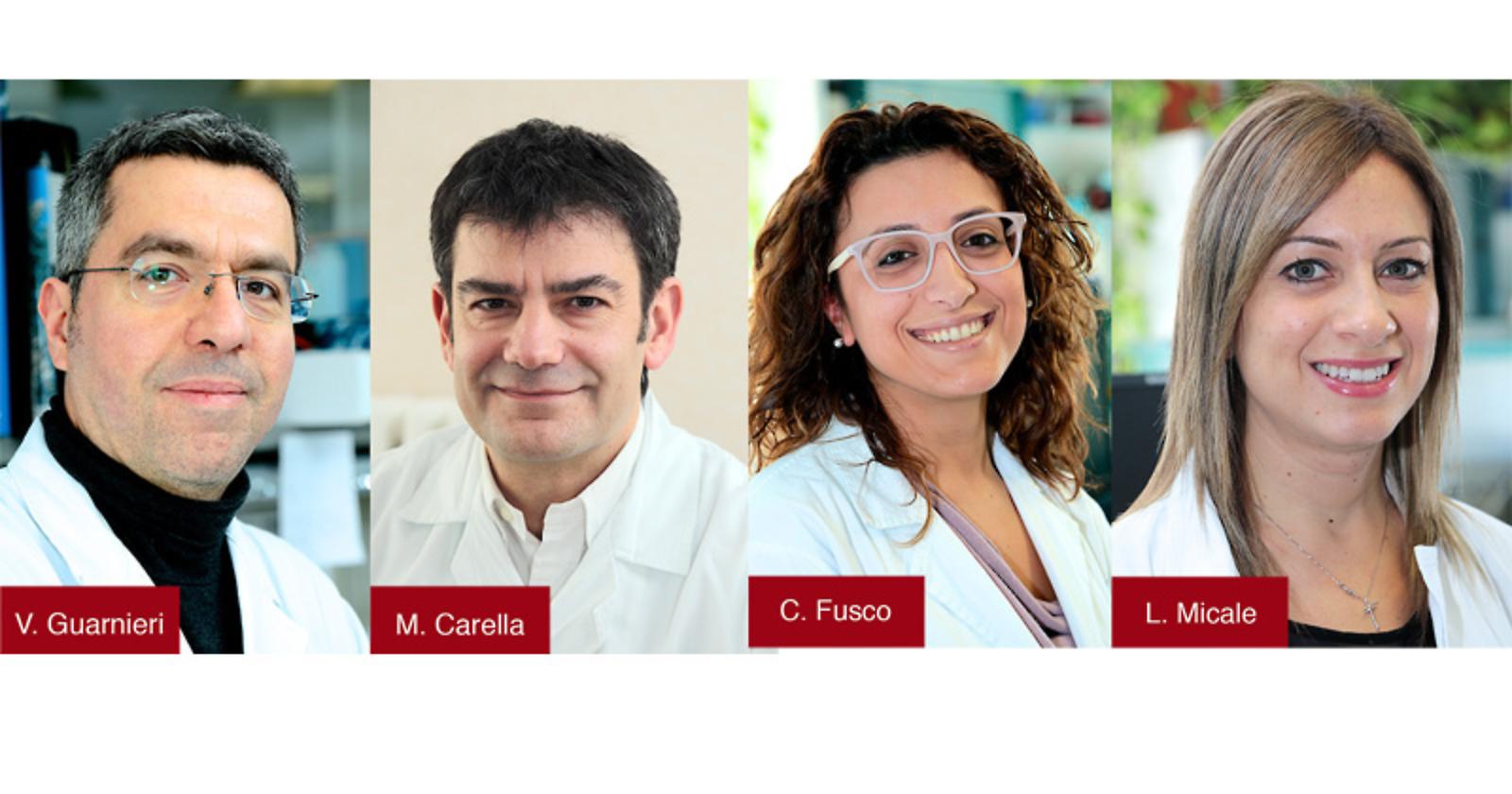 Genetica, i "Fantastici 4" ricercatori di Casa Sollievo: si aggiudicano fondi per 794 mila euro