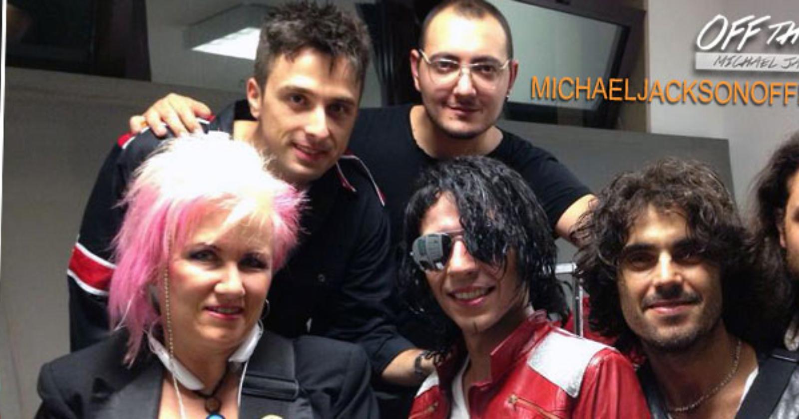 Gli "Off The Wall", Tribute Band di Michael Jackson, & Jennifer Batten uniti per Sara