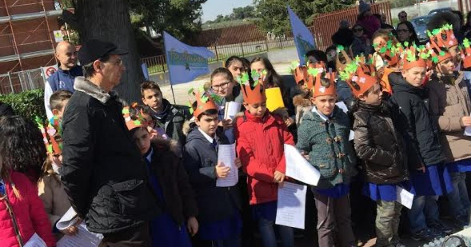 Grande partecipazione alla "Festa della Primavera e dell'albero" a Torremaggiore