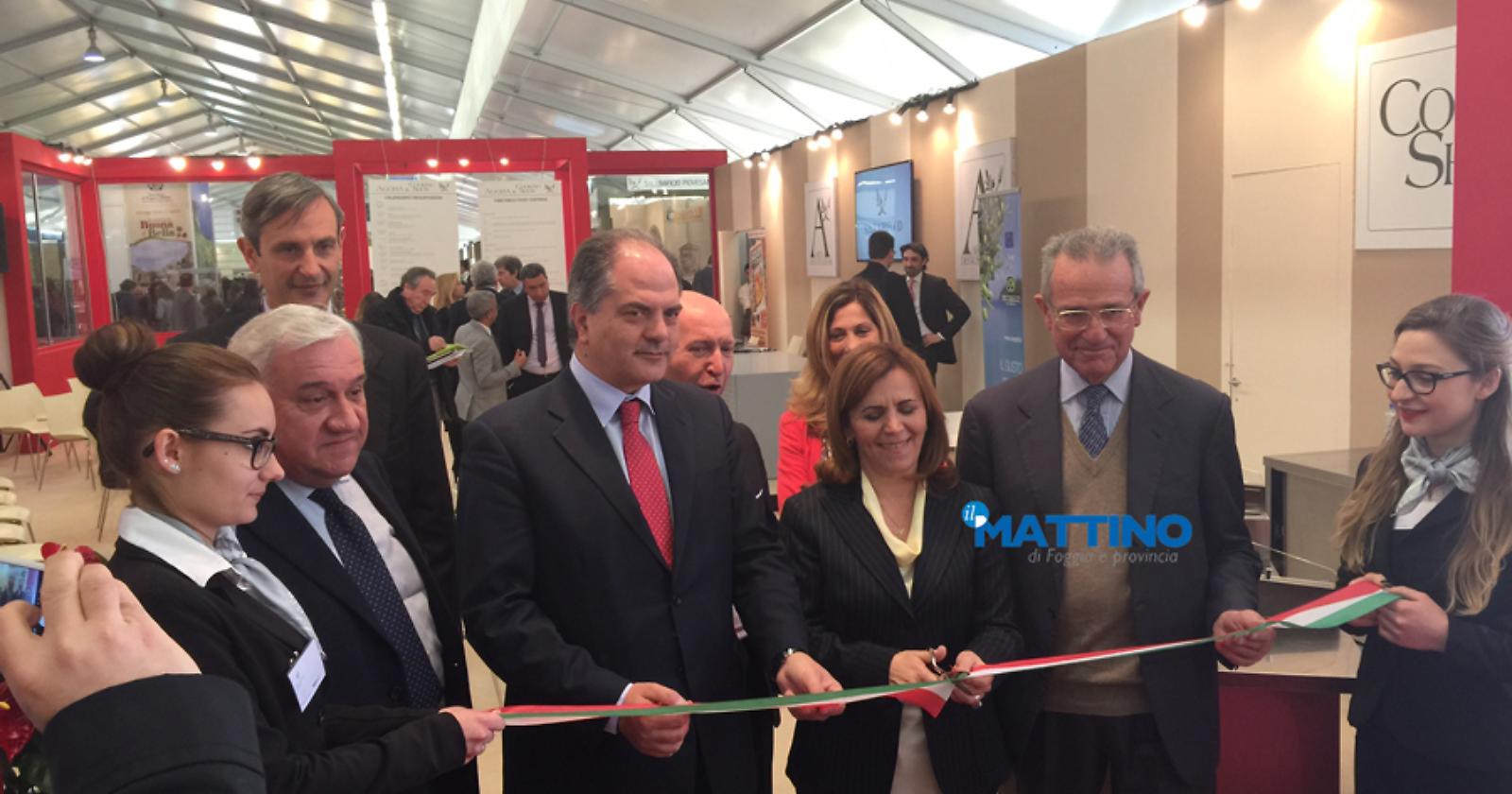 Colomba Mongiello tiene a battesimo il salone internazionale dell'agroalimentare al Vinitaly di Verona