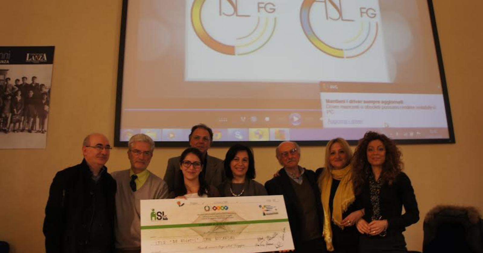 La Asl ha un "marchio" nuovo: ad idearlo una studentessa dell’ITIS “De Rogatis - Fioritto” di San Nicandro Garganico