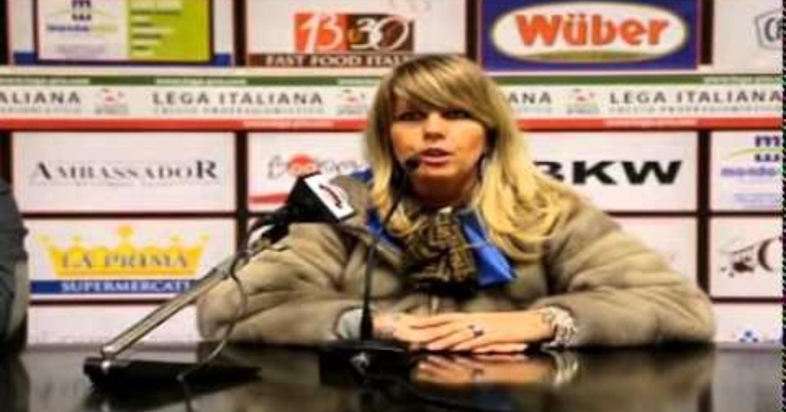 Per dar retta a questa bionda, Fabio Verile si è giocato il Foggia Calcio
