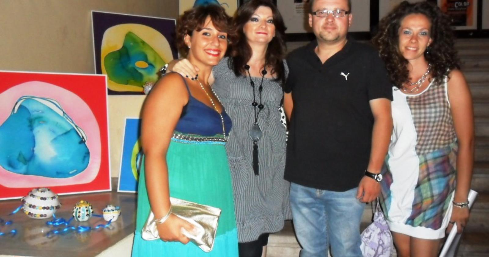 Le "Fluidità Primordiali" di Grazia Tavaglione  in mostra ne "La Casa di Michele"