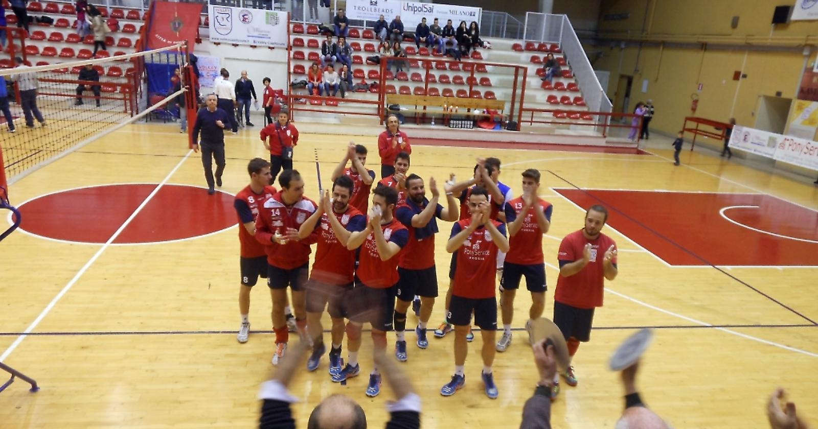 Volley, fortissimamente Volley, e la Capitanata è in B2
