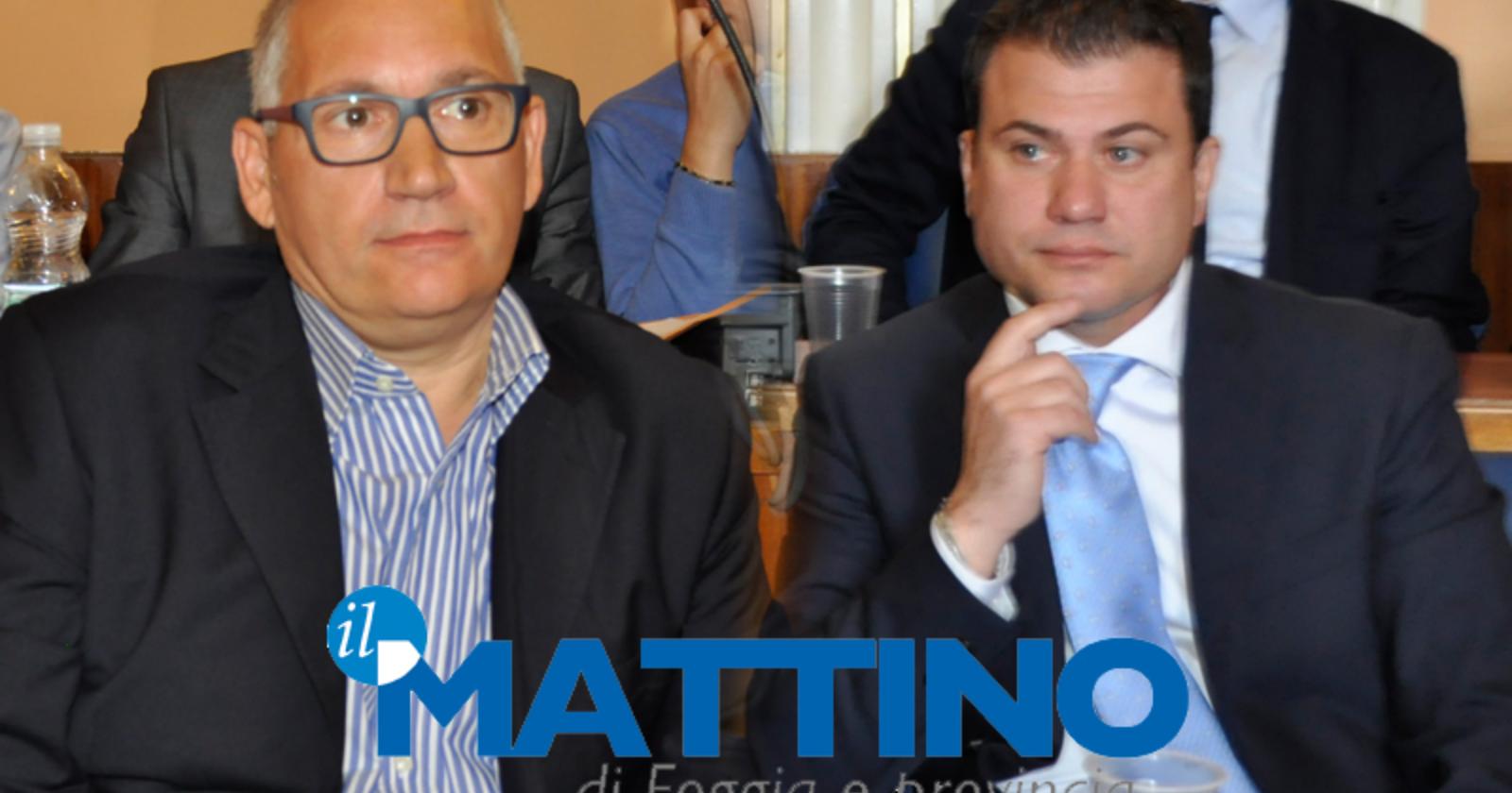 Foggia, la prima in Consiglio di Annecchino e Russo