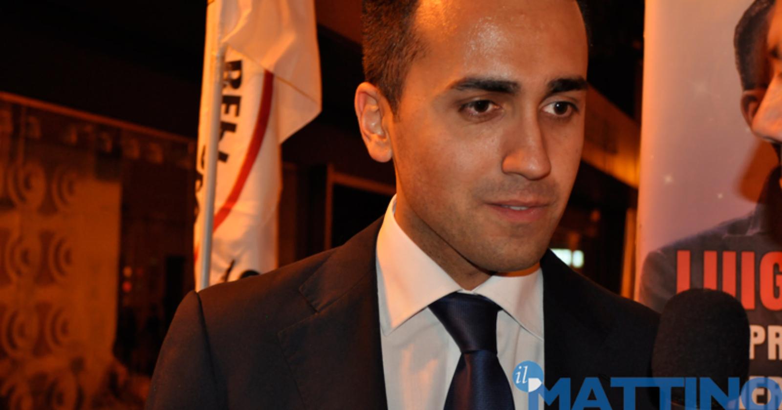 Luigi Di Maio a Manfredonia per sostenere la lotta cinquestelle contro l'Energas