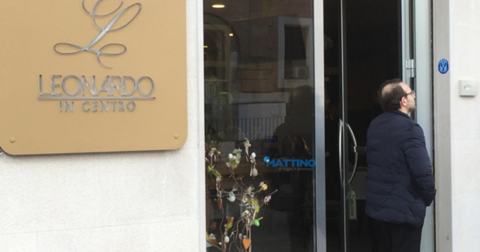 Landella: «Oggi pranzo da Leonardo per dirgli che non saranno le bombe a fermare lui e la Foggia onesta»