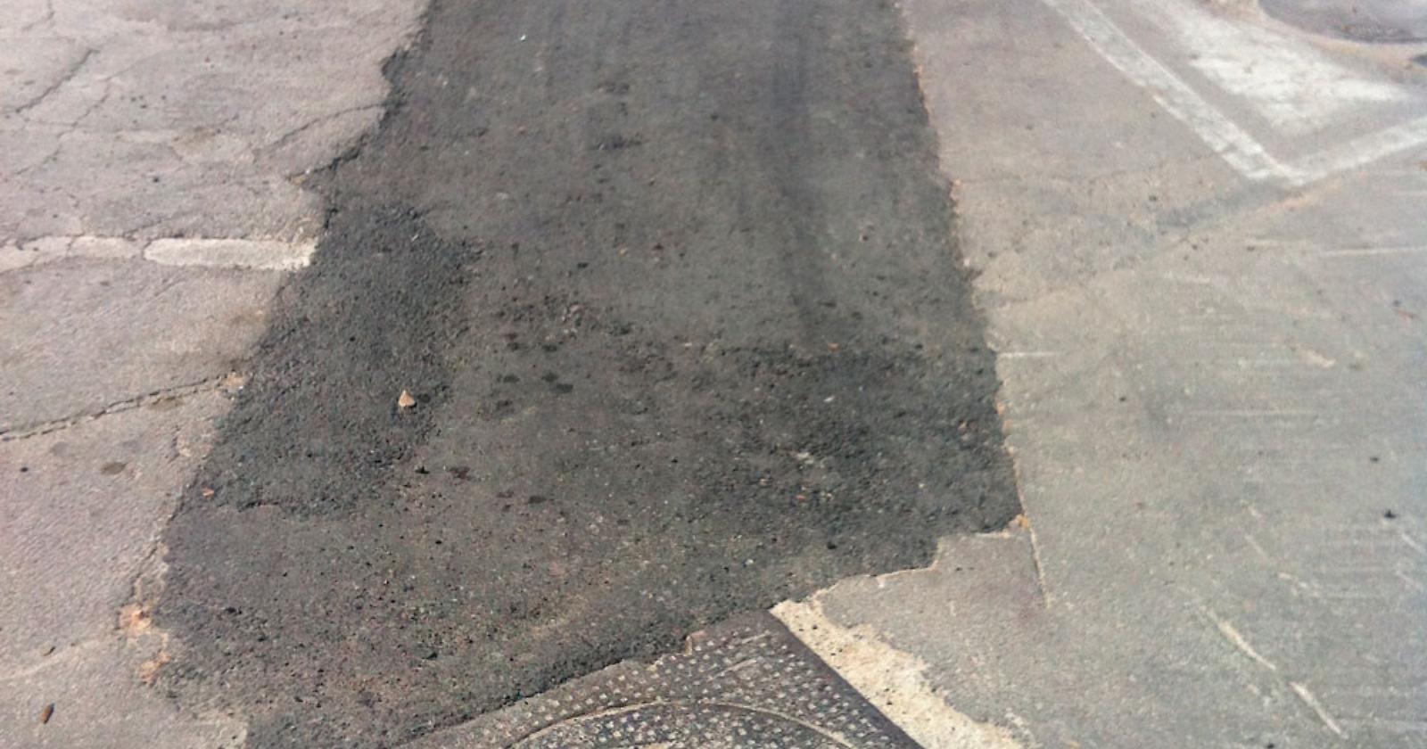 Cislaghi: «Ma come vengono rattoppate le buche a Foggia?»
