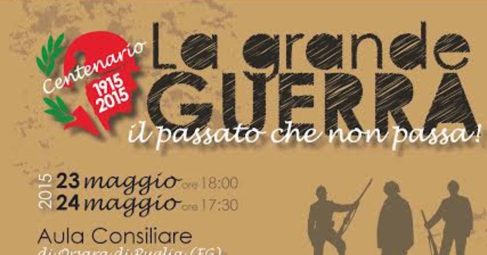 Orsara ripercorre la Grande Guerra, tra eroi e testimonianze