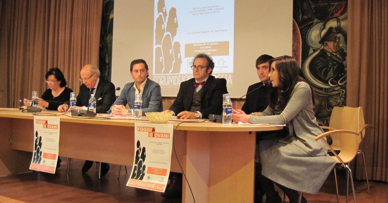 A Foggia l'assemblea del Forum dei Giovani